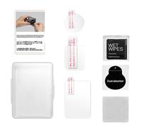 Pellicola protettiva in vetro temperato ad alta trasparenza, antigraffio, anti impronte digitali, trasparente, adatta per action camera