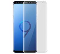 Pellicola protettiva in vetro temperato Avizar 5D con bordi curvi per Samsung Galaxy S9