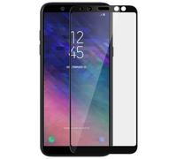 Pellicola protettiva in vetro temperato Avizar bordo nero per Samsung Galaxy A6