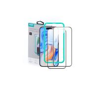 Pellicola protettiva in vetro temperato compatibile con ESR per iPhone 15 (confezione da 2)