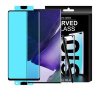 Pellicola protettiva in vetro temperato con cornice per lo schermo del Samsung Galaxy S21+ 5G 3D Edge Nano Flexi Glass nero.
