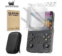 Pellicola protettiva in vetro temperato DATA FROG R36S, adatta per accessori della console portatile retrò R35S RGB20S Per R36s 2pz,Per R36s 3pz,Per R36s 5pz,Per R36s 2 pezzi + Nero,Per R36s 2 pezzi +