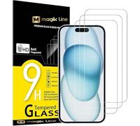 pellicola protettiva in Vetro Temperato flessibile per Nubia Neo, senza bolle, durezza 9H Nano, ultra resistente, 0,33mm, non adatta per telefoni con bordi curvi, 3 pezzi