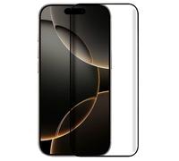 Pellicola protettiva in vetro temperato nero 3D Full Cool per iPhone 16 Pro / iPhone 17