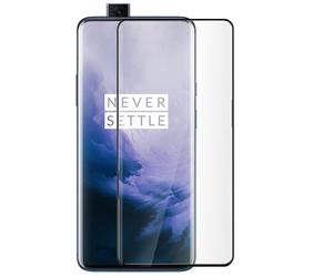 Pellicola protettiva in vetro temperato nero Avizar per Oneplus 7T Pro