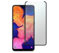 Pellicola protettiva in vetro temperato nero Avizar per Samsung Galaxy A10