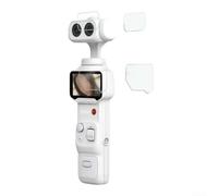 Pellicola protettiva in vetro temperato per Insta360 Luna Pro, 2 pezzi, durezza 9H, strato trasparente, progettata per una protezione a lungo termine del display (2 set)