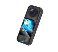 Pellicola protettiva in vetro temperato per Insta360 X4 AIR Action Camera, confezione da 2 pellicole trasparenti HD, antigraffio, installazione senza bolle con superficie autoadesiva per accessori per