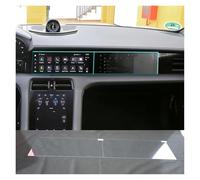 Pellicola Protettiva in Vetro temperato per Schermo autoradio/Sistema di infotainment Taycan 2020-2022 con navigatore GPS.