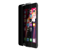 Pellicola protettiva in vetro temperato Privacy Belkin TemperedGlass nera per iPhone SE/8/7/6S/6