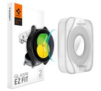 Pellicola protettiva in vetro temperato Spigen [GlasTR EZ FIT] progettata per Galaxy Watch 5 (44 mm) / Galaxy Watch 4 (44 mm) - Confezione da 2