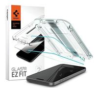 Pellicola protettiva in vetro temperato Spigen per iPhone 15 - Durezza 9H, coper