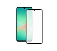 Pellicola protettiva Ksix per Galaxy A16/A26, vetro temperato, resistenza 9H, spessore 0,3 mm, bordo nero, nero