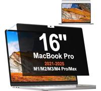 Pellicola protettiva magnetica compatibile con Apple MacBook Pro 16 pollici 2021 M1 Pro/M1 Max A2485, facile da applicare e rimuovere, anti-luce blu per MacBook Pro 16 pollici (2021)
