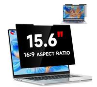 Pellicola protettiva magnetica per computer portatile da 15,6 pollici 16:9, pellicola protettiva per schermo anti-spy rimovibile da 15,6" antiriflesso per Lenovo HP Dell Acer Samsung Asus