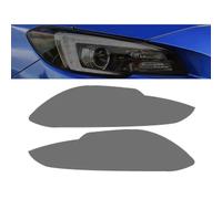 Pellicola Protettiva per Fari Auto per Subaru WRX 1st Gen 2015-2021 VA,Restauro per fari Adesivo in TPU Trasparente Accessori Auto.,Black