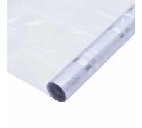 Pellicola protettiva per finestre, opaca, motivo bambù, 4 pezzi, 45 x 500 cm, autoadesiva, statica, per bagno, ufficio, porte in vetro, con protezione antiriflesso e protezione dal calore