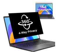 Pellicola protettiva per la privacy per computer portatile a 360° (proporzioni 16:9), schermo rimovibile per computer portatile Lenovo HP Dell Acer Asus Thinkpad Envy Xps, protezione anti riflesso per