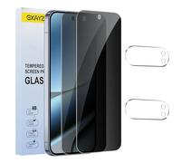 Pellicola protettiva per la privacy per Google Pixel 10 Pro XL, pellicola in vetro temperato anti-spia, riconoscimento delle impronte digitali, durezza 9H, antigraffio, anti impronte digitali