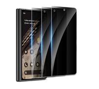 Pellicola protettiva per la privacy per Google Pixel Fold 5G, accessori in vetro temperato infrangibile, pellicola in vetro temperato anti spia, compatibile con custodie, ultra resistente, durezza 9H,