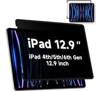 Pellicola protettiva per la privacy per iPad Pro da 12,9 pollici (2021, 2020, 2018)/iPad Pro 5a/4a/3a generazione, completamente rimovibile, anti luce blu, alta sensibilità/senza bolle/rimovibile