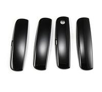 Pellicola protettiva per maniglia della portiera auto, adatta per Dodge per caricabatterie 2011 2018, set da 4 pezzi, lato sinistro e destro, nero brillante, copertura per maniglia della portiera