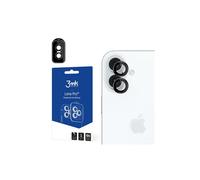 Pellicola protettiva per obiettivo 3mk Pro nera per Apple iPhone 16/16 Plus