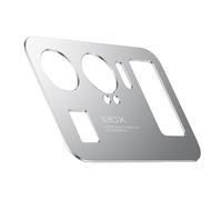 Pellicola protettiva per obiettivo della fotocamera per Xiaomi Mi 11 Ultra, custodia protettiva in metallo per fotocamera per Mi11 Ultra (argento)