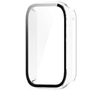 Pellicola protettiva per orologio BubbleFree per Smart Band 8 SmartWatch Paraurti Shells Housing PC + Glass Protective Case