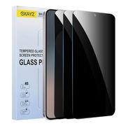 Pellicola protettiva per Samsung Galaxy S25 FE, in vetro temperato, anti-spia, riconoscimento delle impronte digitali, durezza 9H, antigraffio, anti impronte digitali, confezione da 3