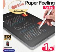 Pellicola protettiva per schermo con sensazione di carta per iPad di 10a generazione da 10,9" (2022) / iPad di 11a generazione A16 (2025), pellicola opaca in PET, supporta la scrittura, compatibile co