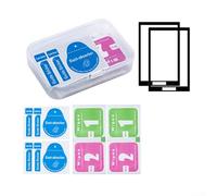 Pellicola protettiva per schermo Insta360 X5, vetro temperato, design a prova di esplosione, copertura in due pezzi su misura per la massima protezione