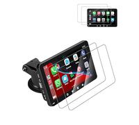 Pellicola protettiva per schermo Lyssiefeel Wireless Apple Carplay e Android Auto, 7 pollici, durezza 9H, antigraffio, anti-impronte, alta sensibilità, facile da installare, confezione da 2