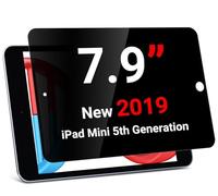 Pellicola protettiva per schermo per iPad Mini 5, anti-spia opaca in PET con ID facciale/antigraffio