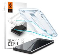 Pellicola protettiva per schermo Spigen Samsung Galaxy S24 Ultra Glas.tR EZ Fit, confezione da 2