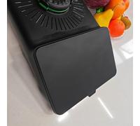 Pellicola protettiva per schermo touchscreen, in silicone, colore nero, per display TM7, lavabile, impermeabile, accessorio da cucina