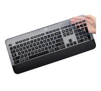 Pellicola protettiva per tastiera Logitech MK545 MK540 wireless, protezione per tastiera Logitech MK545, protezione per tastiera Logitech MK540, ultra sottile, in silicone, colore nero