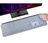 Pellicola protettiva per tastiera per tasti MX S e MX Keys, tastiera wireless avanzata illuminata, protezione per tastiera wireless avanzata, protezione per tastiera MX Keys S, in silicone,