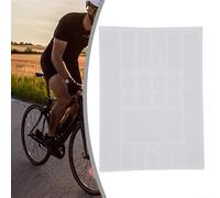 Pellicola protettiva per telaio della bicicletta, decalcomania per mountain bike, in PVC, per supportare la protezione solare e i bordi (C)