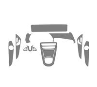 Pellicola Protettiva Schermo Navigazione Per Benz Per EQC Per Eqc350 400 2020 2021 TPU Pellicola Protettiva Interni Auto Adesivo Center Console Air Gear Navigazione Cruscotto(Left steering wheel)