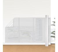 Pellicola Protettiva Trasparente Elettrostatica per Muro,Pellicola Trasparente per Mobili Non Adesiva,Pellicola Decorativa Fai Da Te,Antimacchia e Antispruzzo,per cucina,mobili,porte,cani