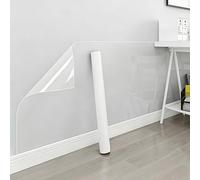 Pellicola Protettiva Trasparente Pareti,Pellicola Protettiva Elettrostatica Non Adesiva,Pellicola Decorativa Fai Da Te,Antimacchia e Antispruzzo,per cucina,bidoni,mobili,porte,cani,gatti