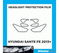 Pellicola Protettiva Trasparente Per Fari Hyundai Sante Fe 13+
