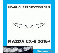 Pellicola Protettiva Trasparente Per Fari Mazda CX-9 16+