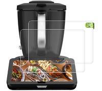 Pellicola Protettive per Bimby TM7, Set di 2 Pellicole Protettive Accessori per Schermo da 10 Pollici Compatibili con Vorwerk Thermomix TM7, Ultra-Sottile, Resistente Agli Graffi, Senza Bolle