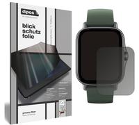 dipos I Protezione Vista Compatibile con Amazfit GTR 2e Pellicola Prottetiva Privacy 4 Modi
