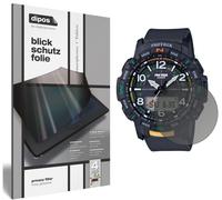 dipos I Protezione Vista Compatibile con Casio PRT-B50 PRO Trek Pellicola Prottetiva Privacy 4 Modi