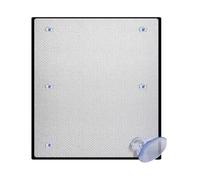 Pellicola riflettente per finestre, protezione UV, 8 mm, ad alta efficienza energetica, isolamento termico, con ventose, per casa e ufficio, protezione solare e privacy (120 x 180 cm)
