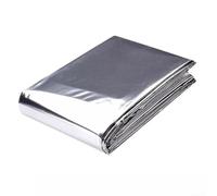 Pellicola riflettente per la crescita delle piante con materiale in poliestere adatta per serre, tende, uso in giardino e isolamento di sopravvivenza nella natura selvaggia (130 cm x 210 cm)