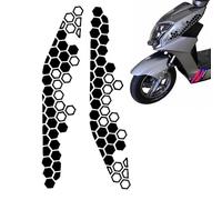 Pellicola riflettente per moto - Educatore riflettente, adesivo posteriore, autoadesivo luminoso - Vinile | Modifica riflettore posteriore lampade, nastro decorativo impermeabile